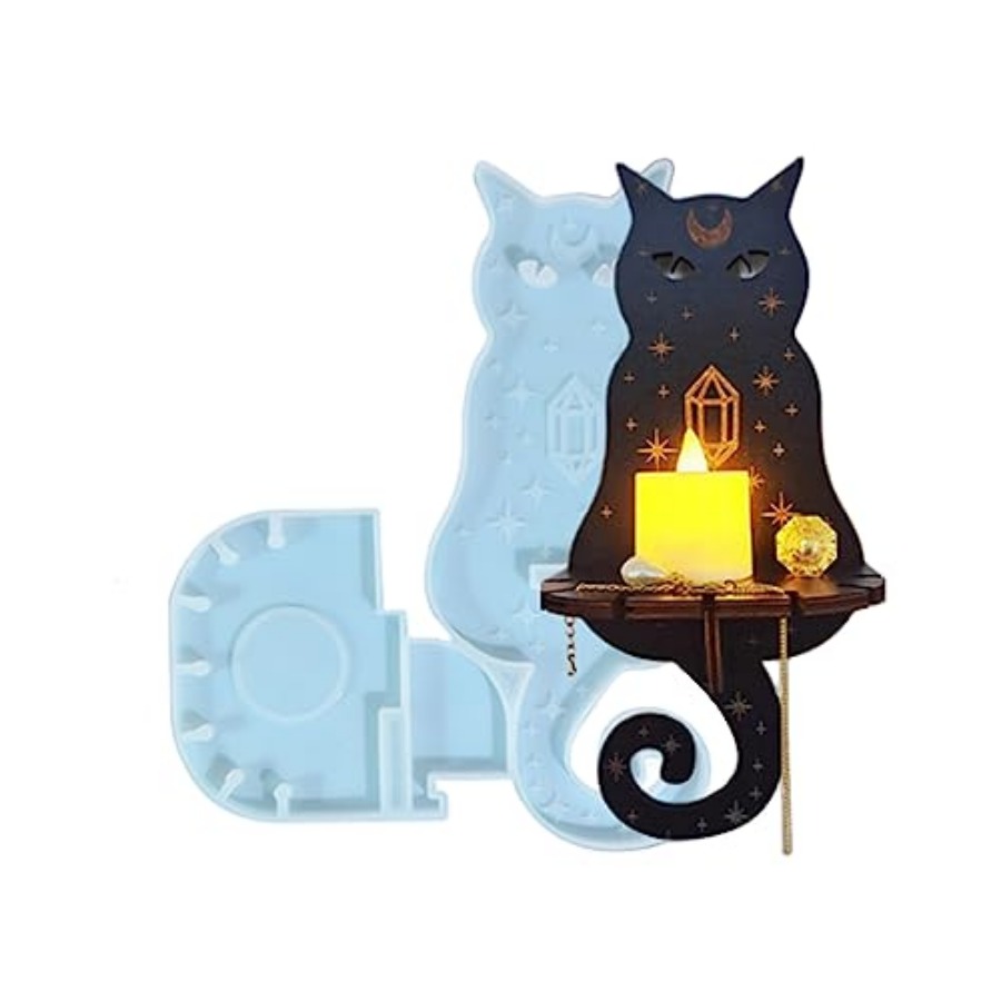 Resin Art Wall Decor - 레진 몰드 실리콘, 벽걸이 양초 홀더