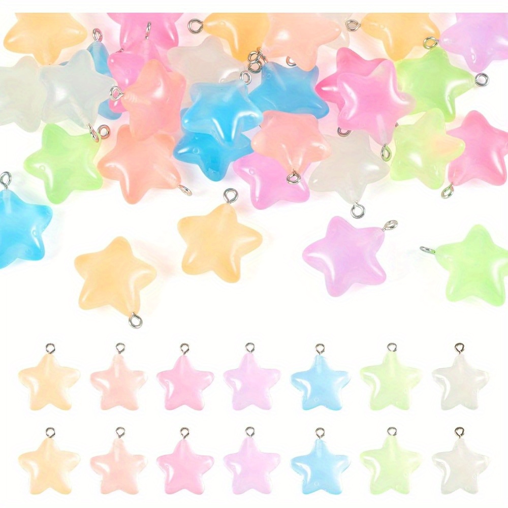 Resin Art Bracelet - 6/24/40pcs DIY 팔찌, 목걸이, 귀걸이, 키