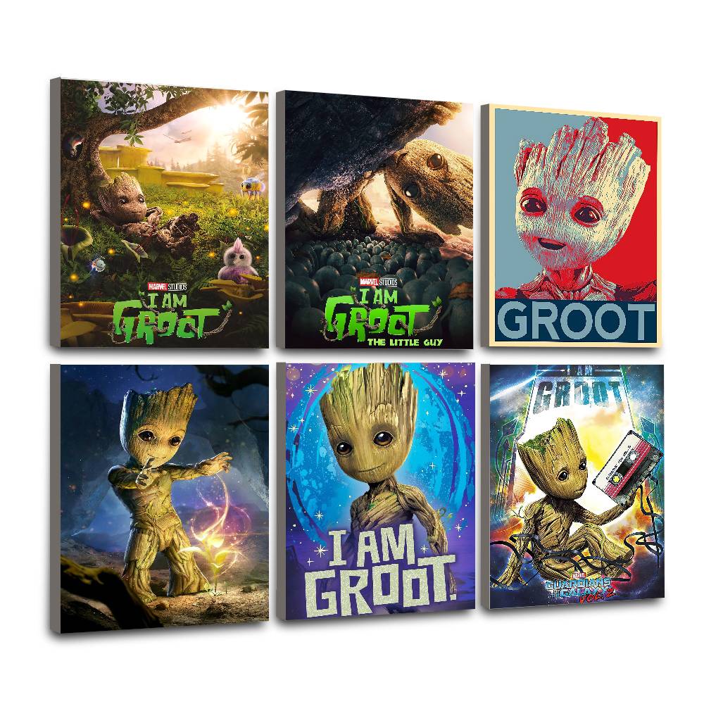 Resin Art Wall Decor - Mar Cute G-Groot lassic 커버 다이아몬드