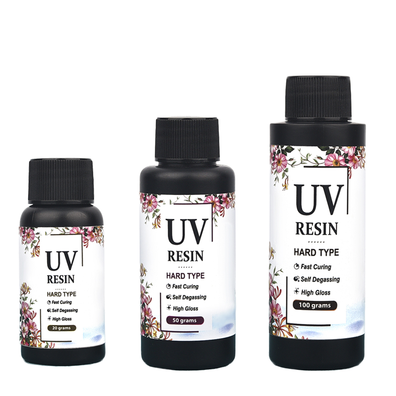 Resin Art Glue - 20g/50g/100g 크리스탈 수지 UV 접착제 DIY