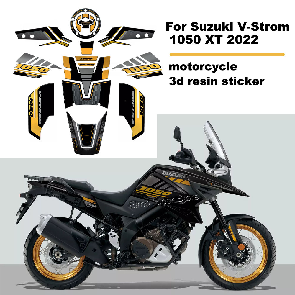 Resin Art Sticker - 스즈키 V-Strom 1050 XT 2022 오토바이