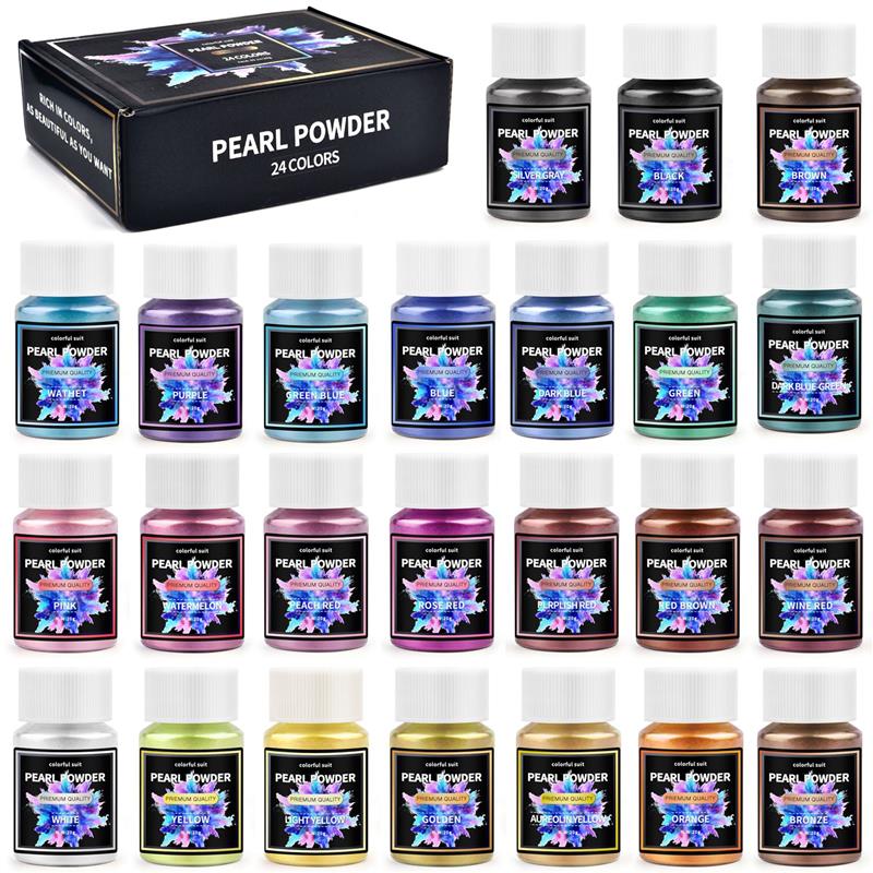 Pearl Powder Resin - 에폭시 송진 염료 운모 분말 분말