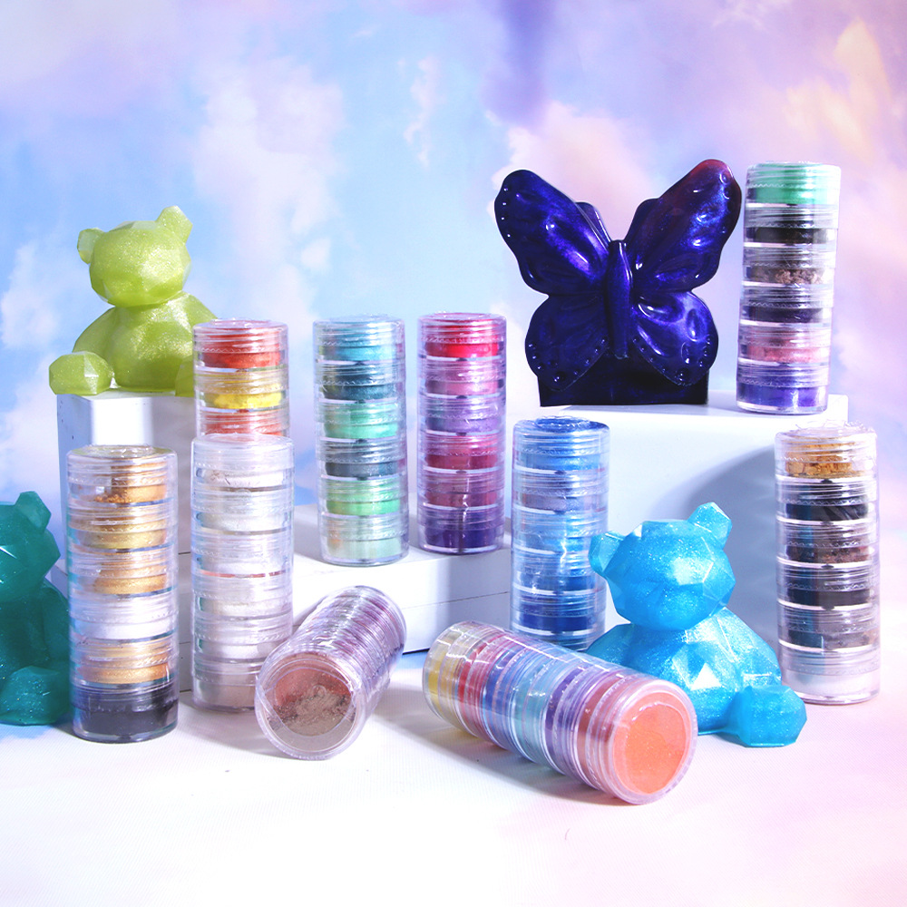 24/60 컬러 펄 마이카 글리터 파우더 - 에폭시 레 - Glitter Powder Resin 리뷰 및 가격