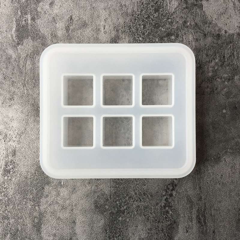실리콘 몰드 큐브 볼 비즈, 6 구획 수지 실리콘 몰드 - Resin Art Glue 리뷰 및 가격