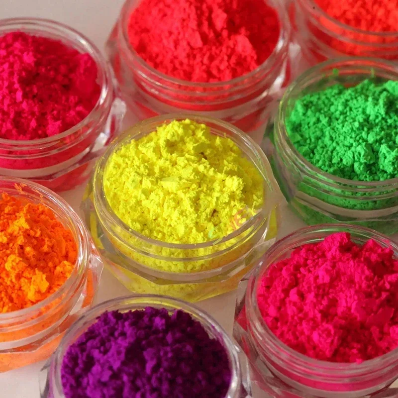 형광 운모 분말 에폭시 송진 안료, 네온 네일 아이섀도 - Glitter Powder Resin 리뷰 및 가격