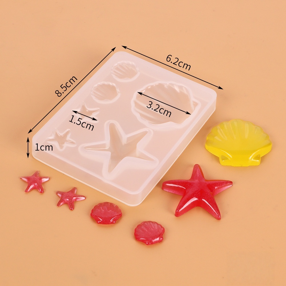 DIY 바다 테마 크리스탈 에폭시 레진 쉘 쥬얼리 펜던 - Resin Art Glue 리뷰 및 가격