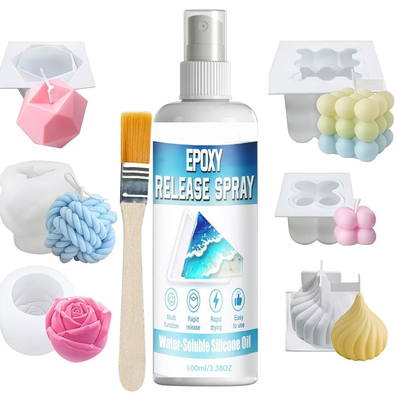 핫! 에폭시 몰드 탈형 스프레이 - 부드럽고 쉽게 몰드 - Release Spray Silicone 리뷰 및 가격