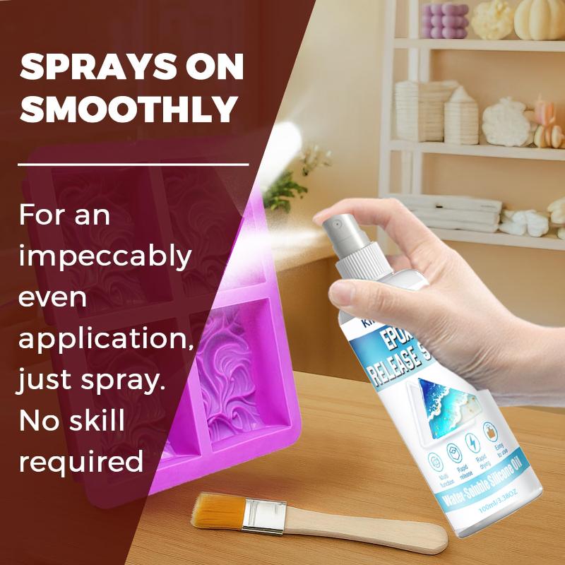 새로운 에폭시 몰드 탈형 스프레이 - 부드럽고 쉽게 몰 - Release Spray Silicone 리뷰 및 가격