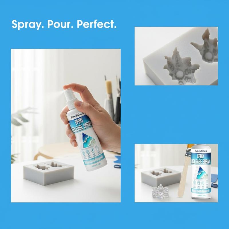에폭시 몰드 탈형 스프레이 무독성 레진 몰드 제거용 스 - Release Spray Silicone 리뷰 및 가격