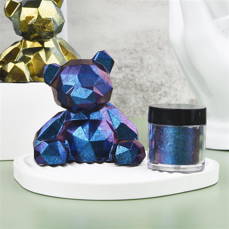 거울 카멜레온 수지 안료 반짝이 매직 변색 진주 빛 파 - Glitter Powder Resin 리뷰 및 가격