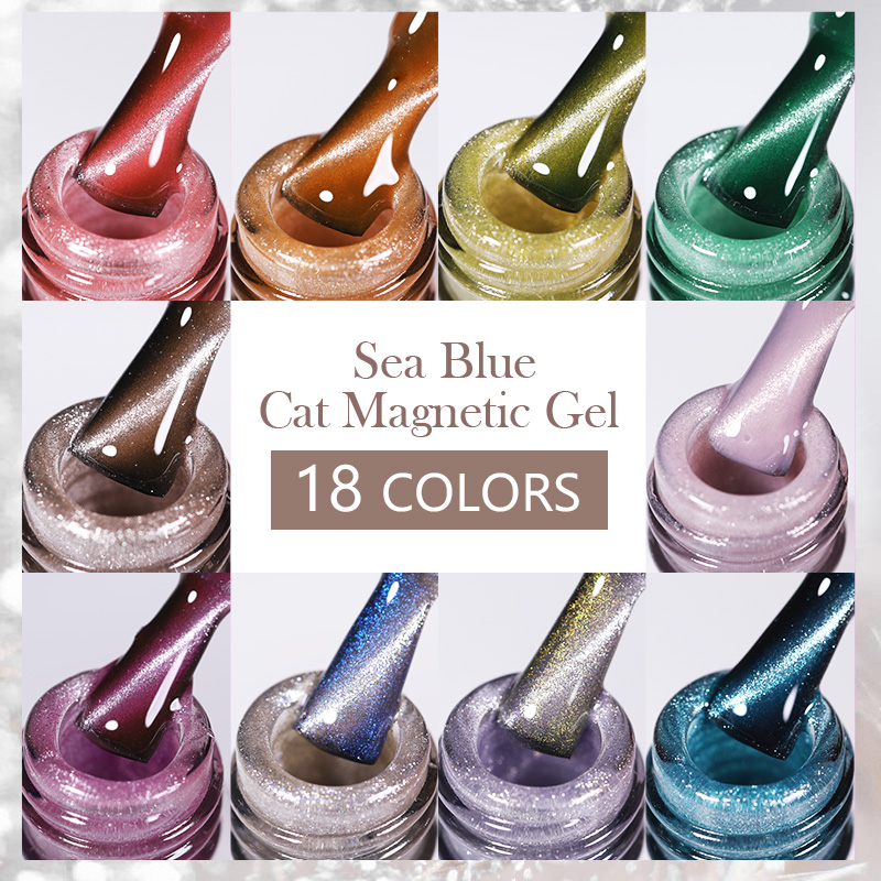 본 프리티 10ml 반짝이는 글리터 캣 마그네틱 젤 네 - Glitter Powder Resin 리뷰 및 가격