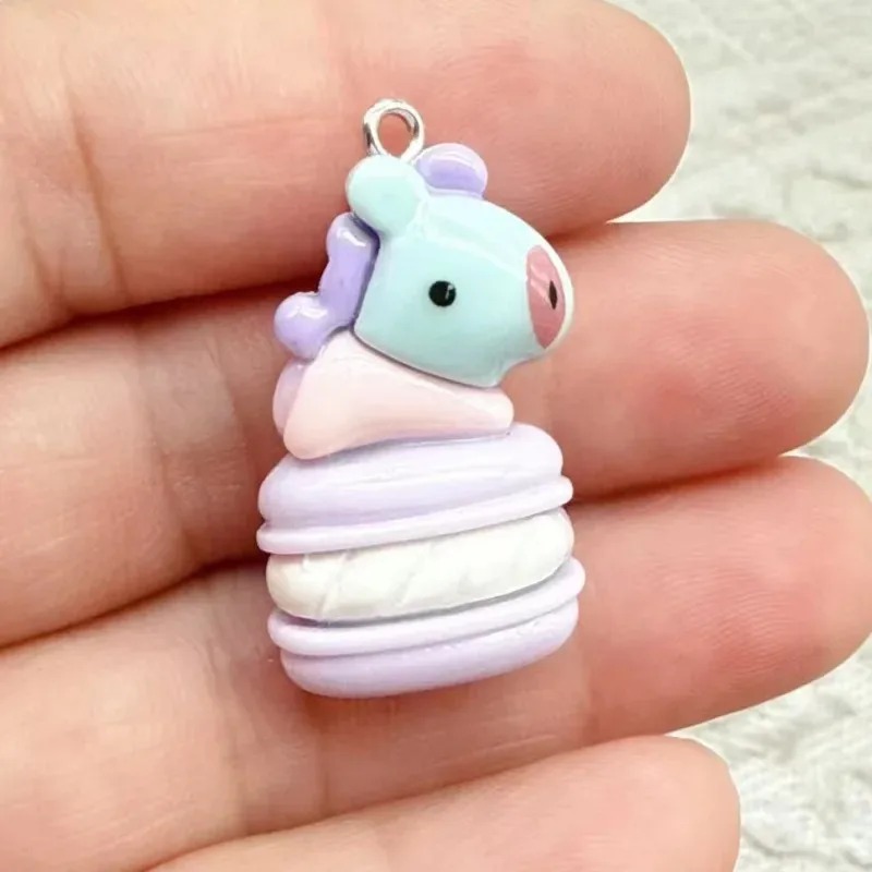 10개 혼합 만화 캐릭터 레진 참 장식품, DIY 수제 - Resin Art Bracelet 리뷰 및 가격