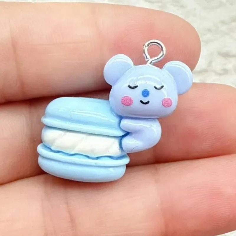 10개 혼합 만화 캐릭터 레진 참 장식품, DIY 수제 - Resin Art Bracelet 리뷰 및 가격